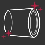 Bubon z antikorovej ocele